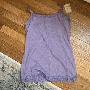 Purple Sonoma lace  tank top